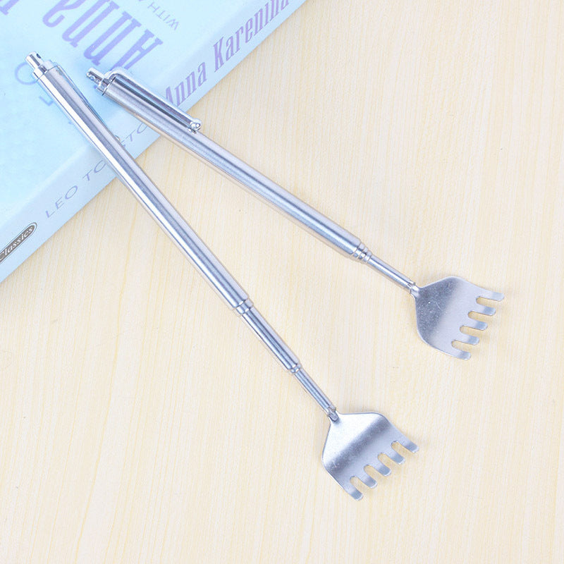 Back Scratcher Retractable Stainless Steel Pen Scratch An Itch Grilled Body Itch Scratching Sticks