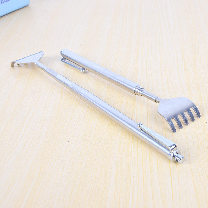 Back Scratcher Retractable Stainless Steel Pen Scratch An Itch Grilled Body Itch Scratching Sticks