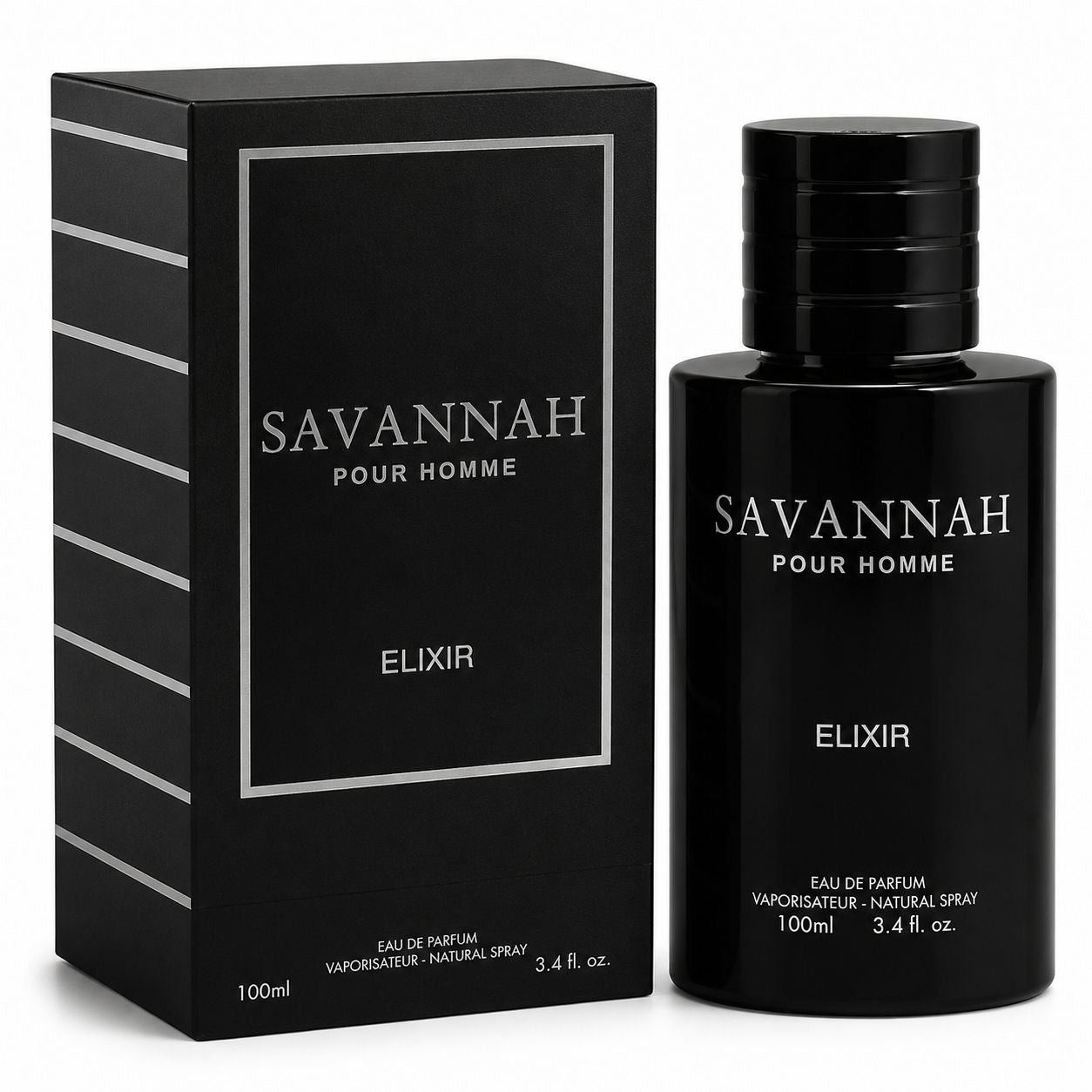 Men’s Fragrance Set – The Secret Club Intense, Ebony & Savannah Elixir (3 x 100ml)