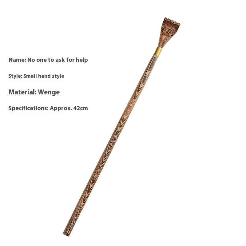 Wooden Tool Back Raker Scratching