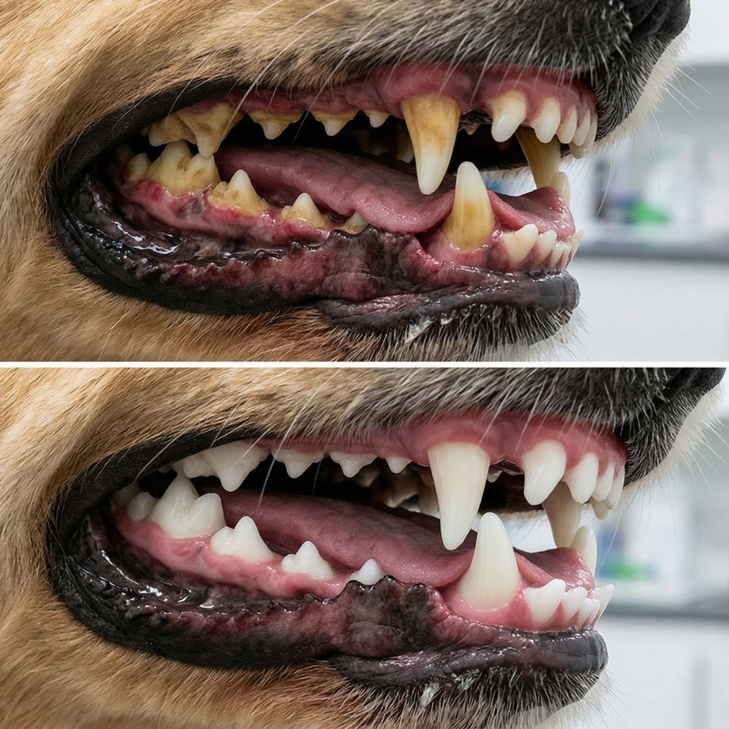 GB Pet Care Dental Finger Wipes – Pet Teeth Cleaning Wipes for Dogs & Cats (50,100,150 Count)