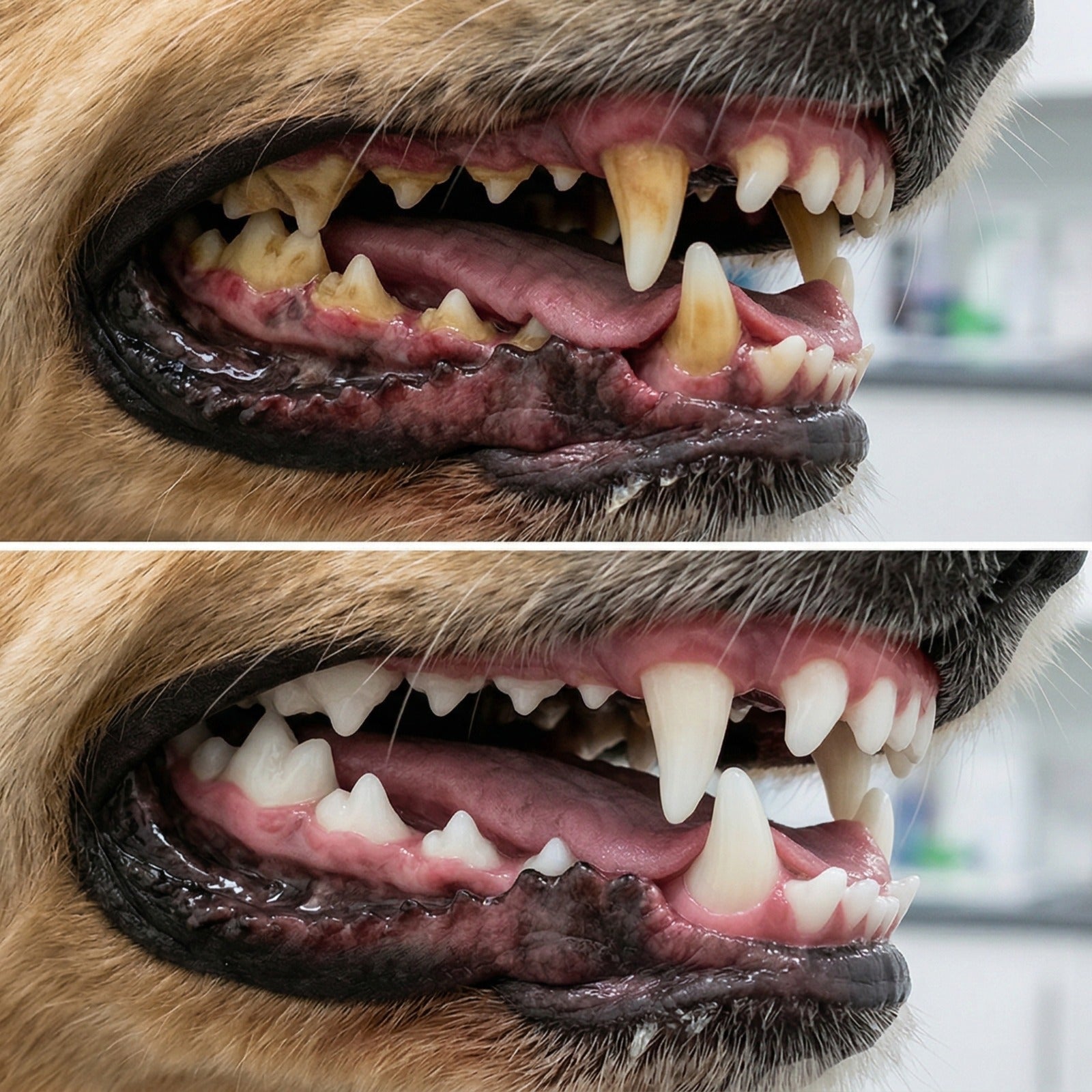 GB Pet Care Dental Finger Wipes – Pet Teeth Cleaning Wipes for Dogs & Cats (50,100,150 Count)