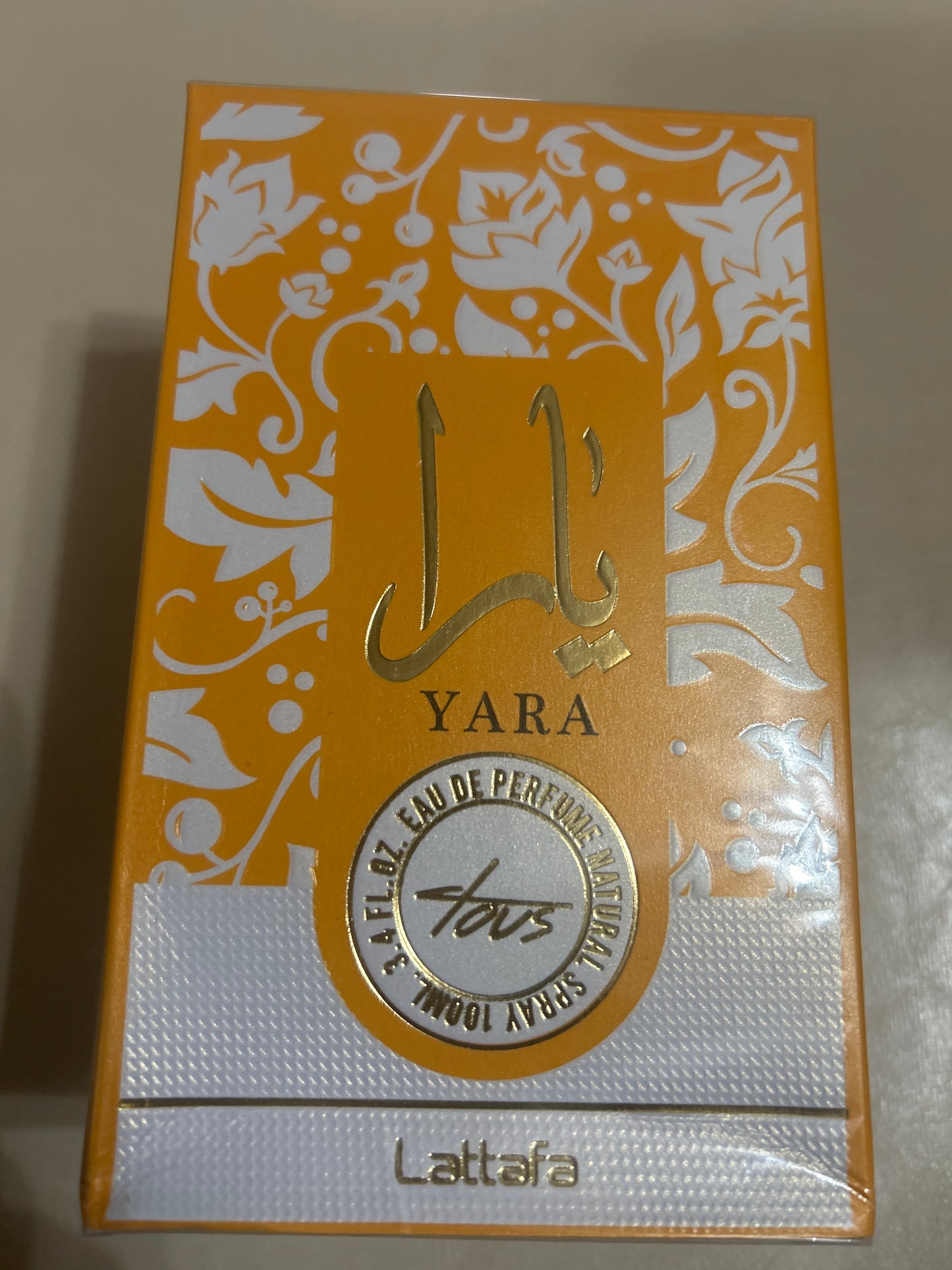 Yara Latafa 3.4 FL OZ Eau perfume Natural Spray 100 ML