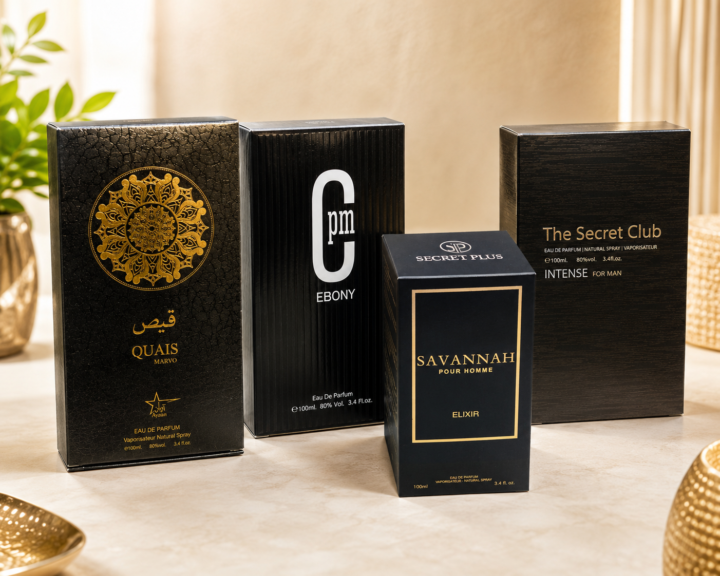 Luxury Fragrance Set – 4 Piece Perfume Collection (100ml Each)