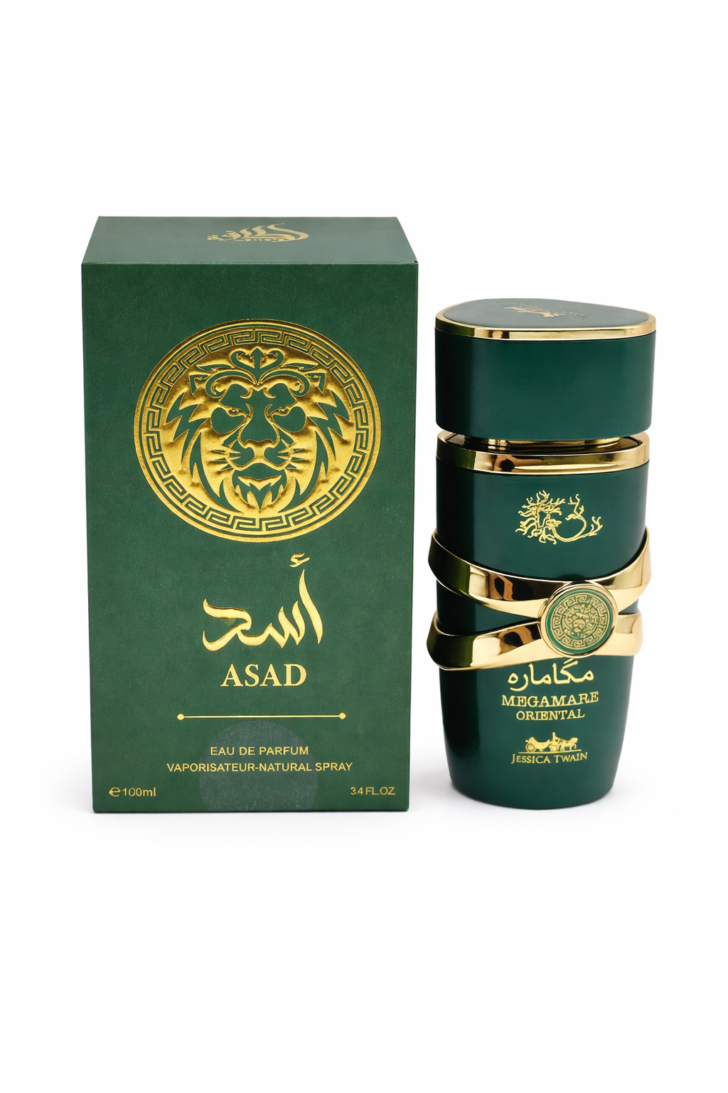 ASAD LATAFA Eau de parfum 100ML 3.4OZ Naturel Spray