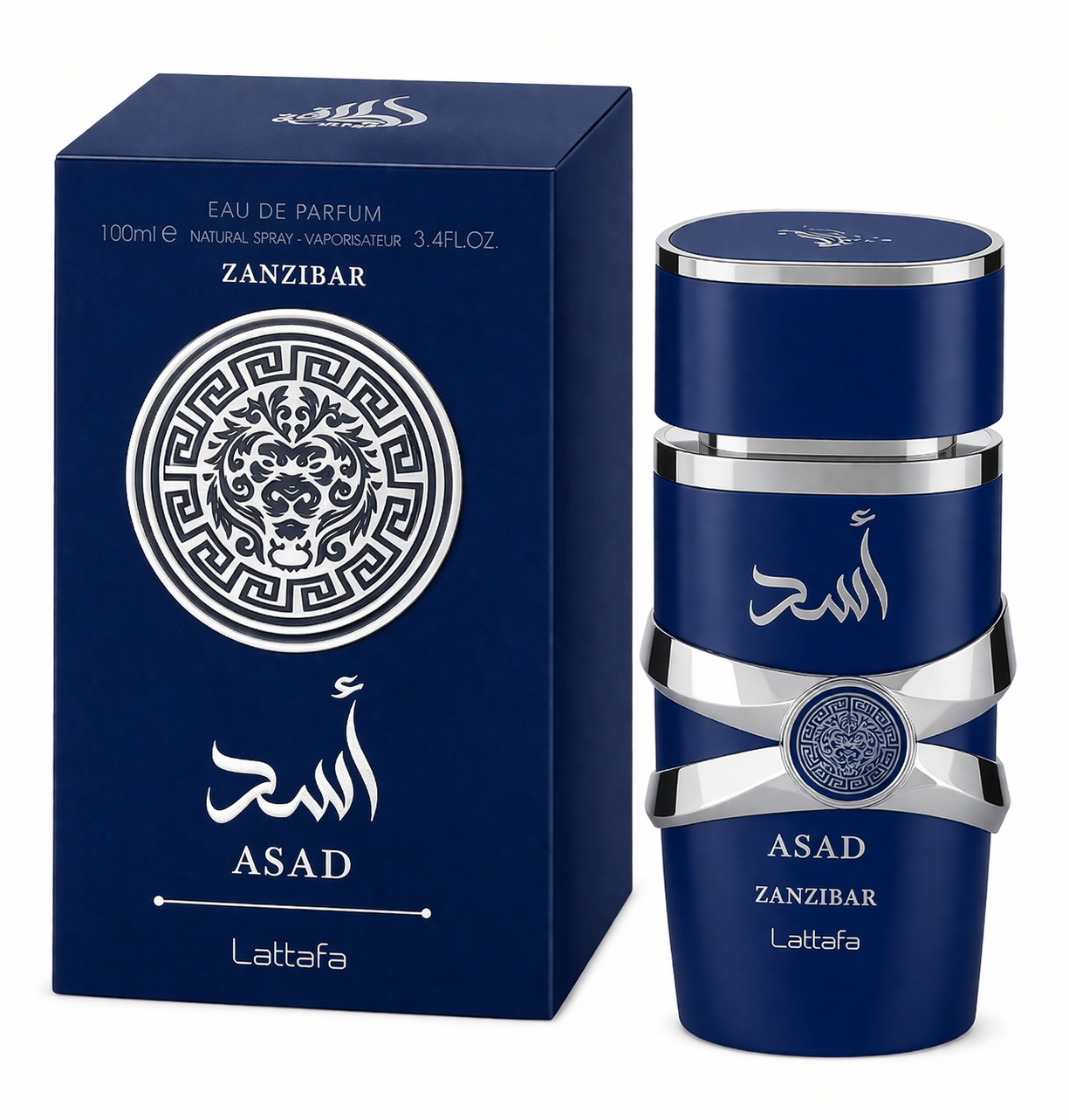 ASAD LATAFA Eau de parfum 100ML 3.4OZ Naturel Spray