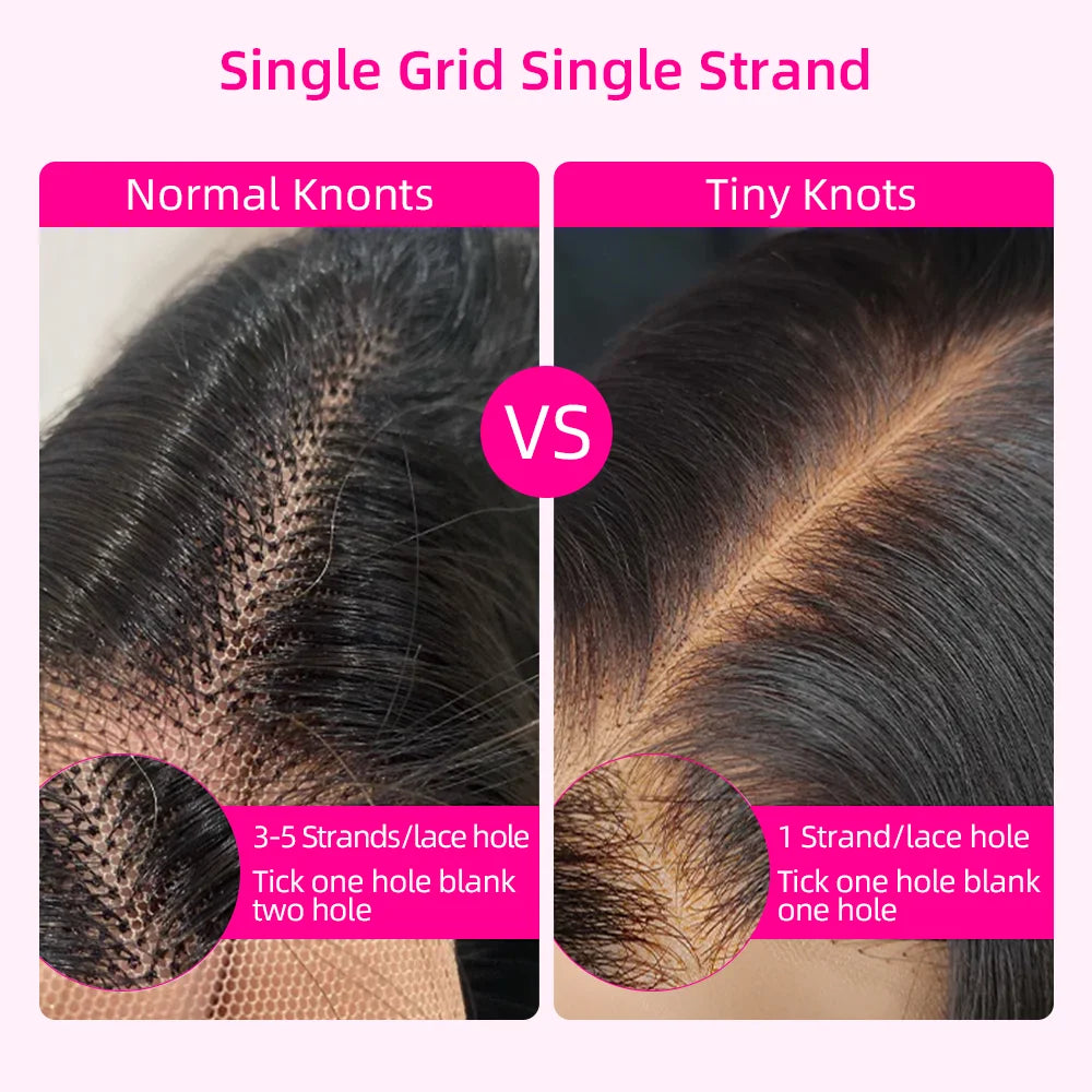 Glueless Invisi-Drawstring 360 Full Lace Wig 200 Density Body Wave HD Transparent Lace Front Wigs Human Hair Brazilian Remy Hair