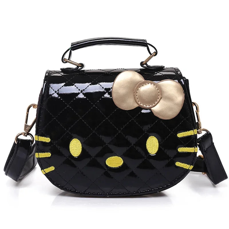 New Hello Kitty Girls Shoulder Bags Cute Cartoon Waterproof Messenger Bag Fashion Kids Anime Handbag Gifts Birthday Gifts