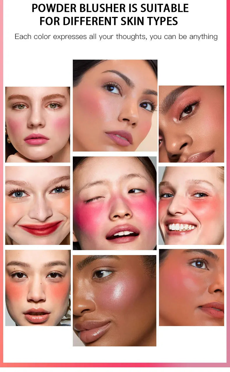 Multi Functional Blush Stick Waterproof Long Lasting Easy Color Delicate Moisture
