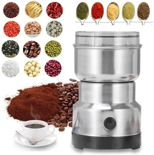 Portable Blender With USB Rechargeable Mini Kitchen Fruit Juice Mixer Home Simple Portable Electric Mini Juicerric Grinder Four Edged Blade Kitchen Cereal Nuts Beans Spices Grains Grinder Machine Multifunctional Home Coffee Grinder