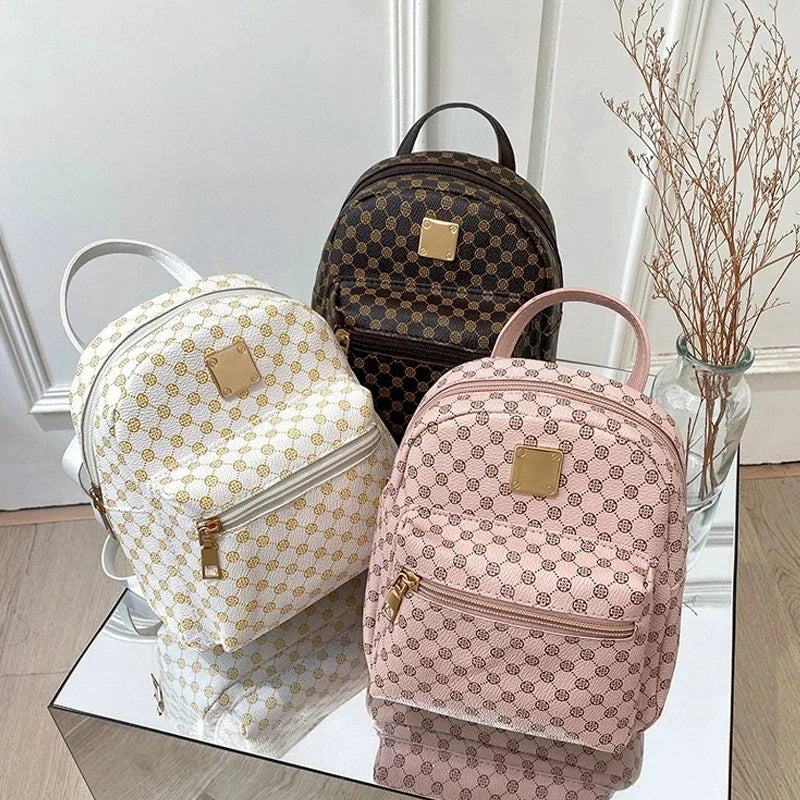 Women Backpack Fashion School Bags Female Daily Shopping Girl Backpacks Schoolbags designer backpack