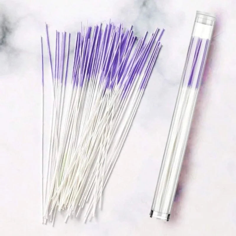 120/60pcs Ear Piercing Cleaning Effective Ear Hole Cleaner Tool Disposable Earrings Hole Clean Paper Line for Removing Dirt Odor