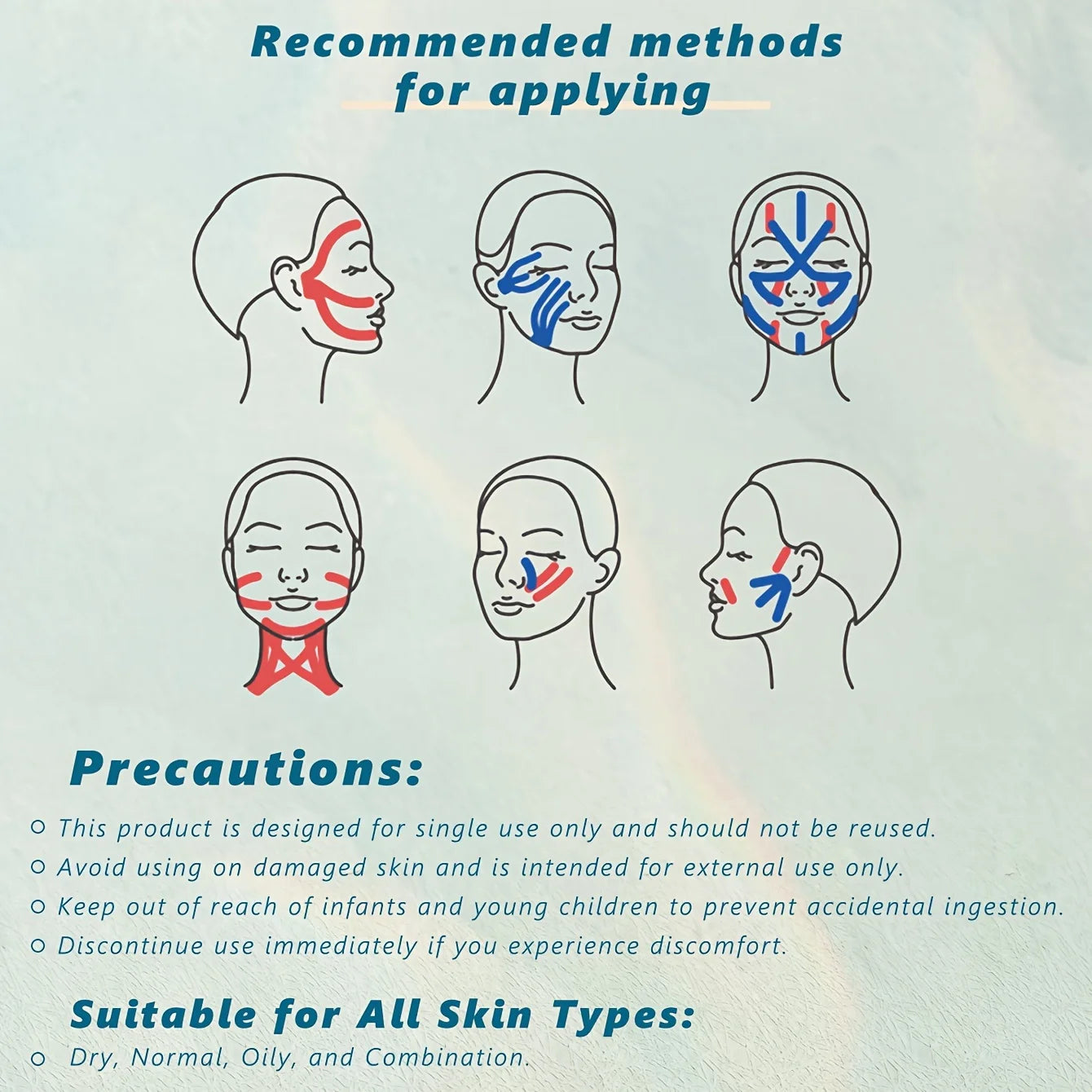 Elastic Face Lift Tape-Instantly Lifts Sagging Jowls,Neck Skin,and Double Chin for a Defined V Jawline-Reusable-0.98*196.85 inch