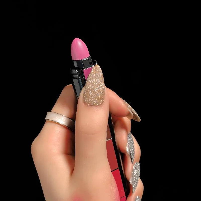 Fit Colors Matte 5-color lipstick Combination 5-section Velvet Mist with Color Non-stick Cup Lip Gloss Lipstick