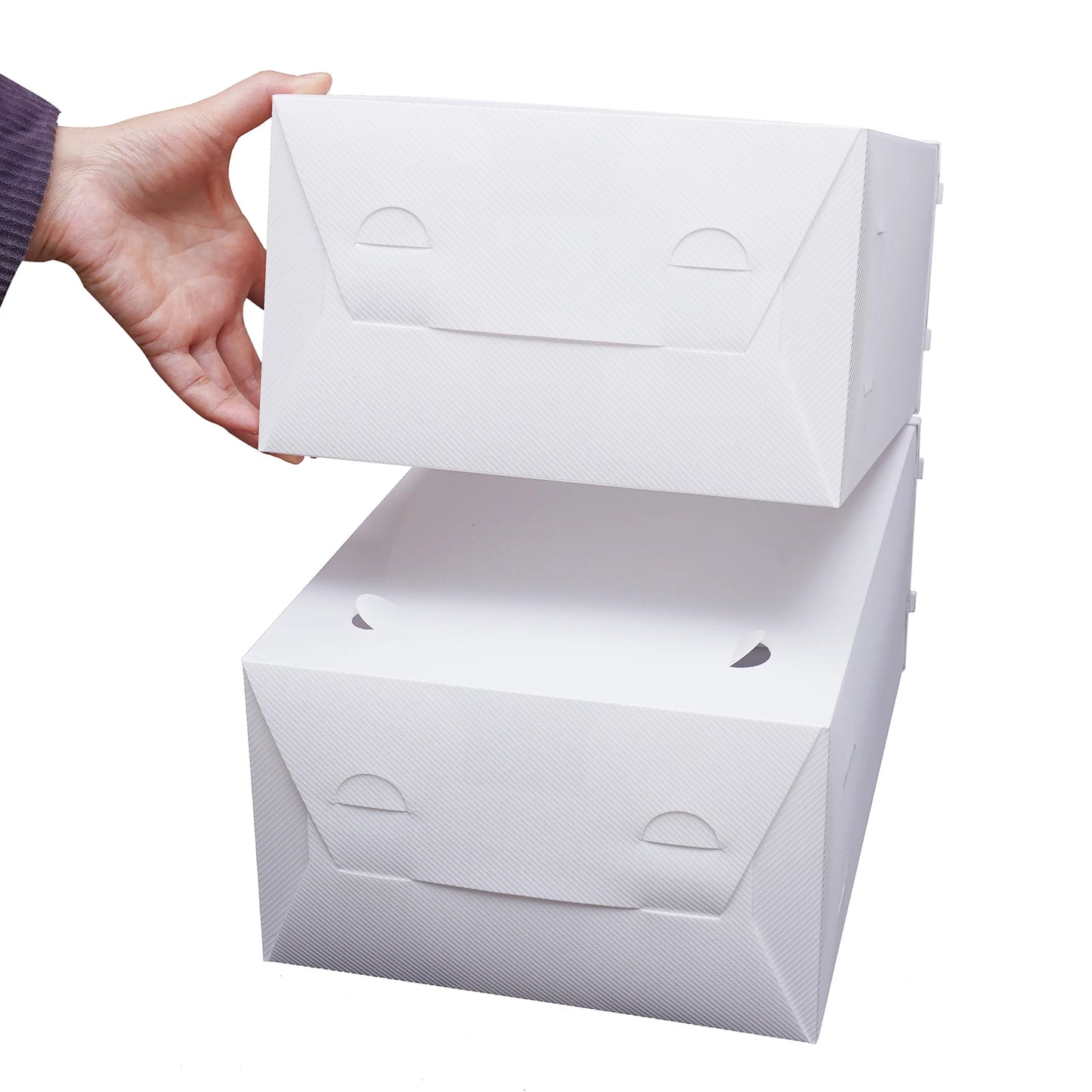 Plastic Fold Shoe Boxes Stackable Shoes Case Shoe Organizer Transparent Drawer Shoebox Thickened Dustproof Shoe Rack Organizer