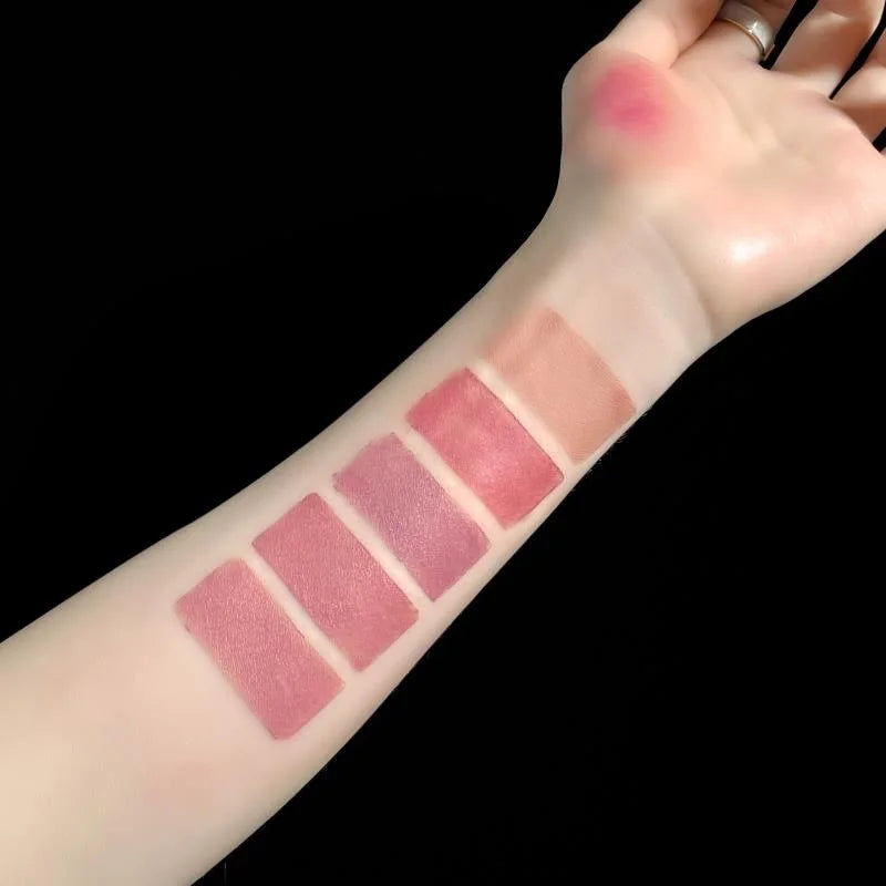 Fit Colors Matte 5-color lipstick Combination 5-section Velvet Mist with Color Non-stick Cup Lip Gloss Lipstick