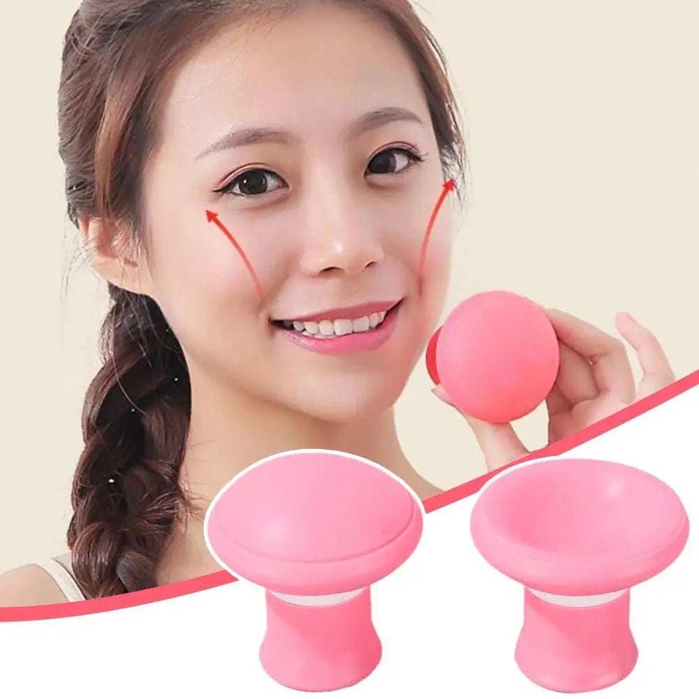 Fast Thin Face Silica Gel Mouth Jaw Exerciser Slimming Face Lift Tool Chin V-Shape Face Lifting Anti-wrinkle Removal Blow Breath