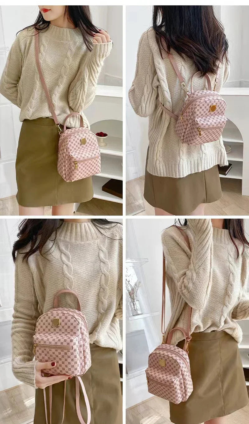 Women Backpack Fashion School Bags Female Daily Shopping Girl Backpacks Schoolbags designer backpack