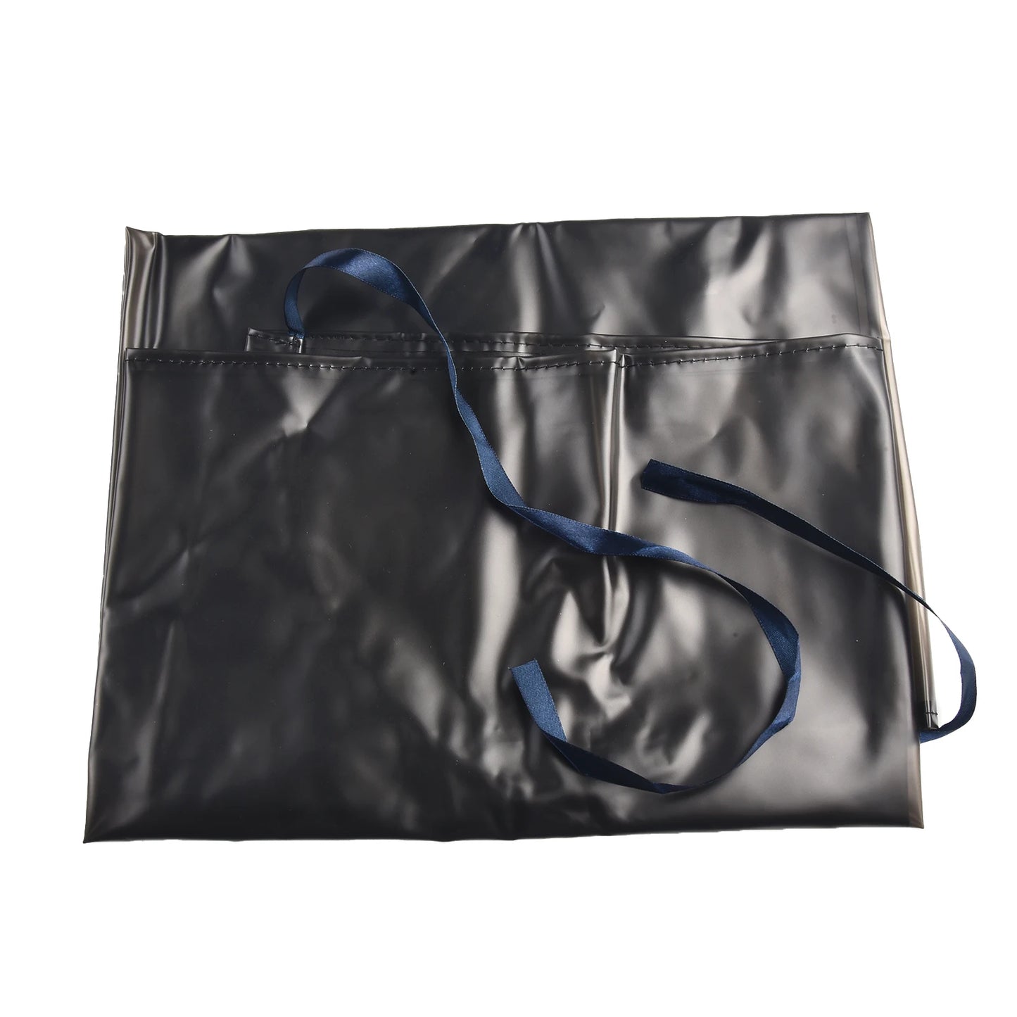 Waterproof Oilproof PVC Black Apron For Kitchen Waterproof Areas Work Cleaner Wipeable Oil Resistant Baking Accessories