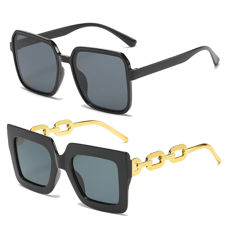 10pcs stylish eyewear combination Modern Street sunglasses for both men and women