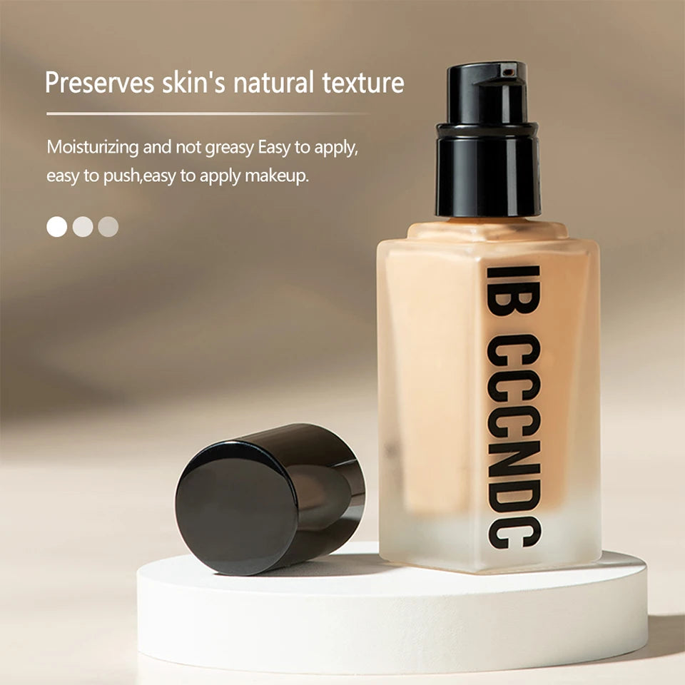 Flawless All Day 6 Color Waterproof Concealer Foundation For Women Makeup Full Coverage Long Lasting Moisturizing