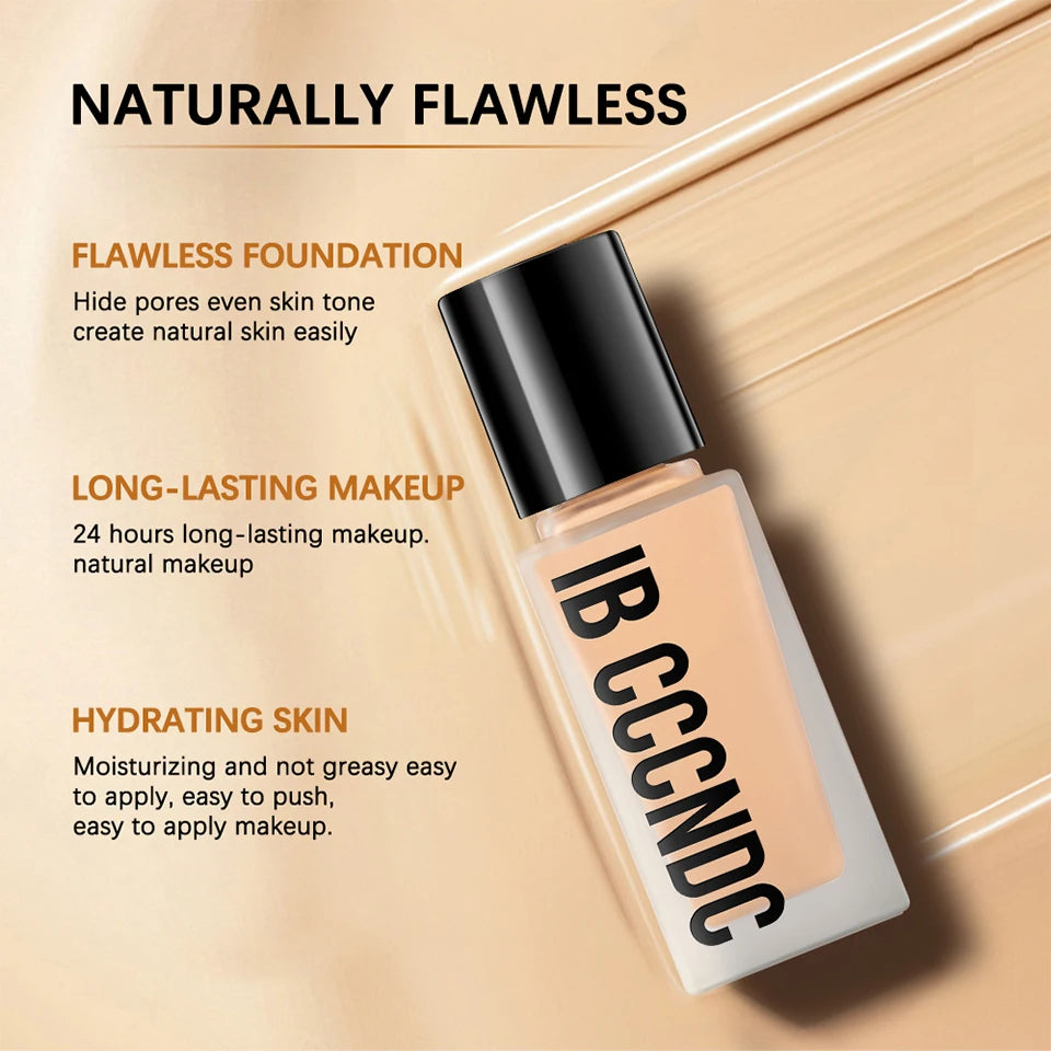 Flawless All Day 6 Color Waterproof Concealer Foundation For Women Makeup Full Coverage Long Lasting Moisturizing