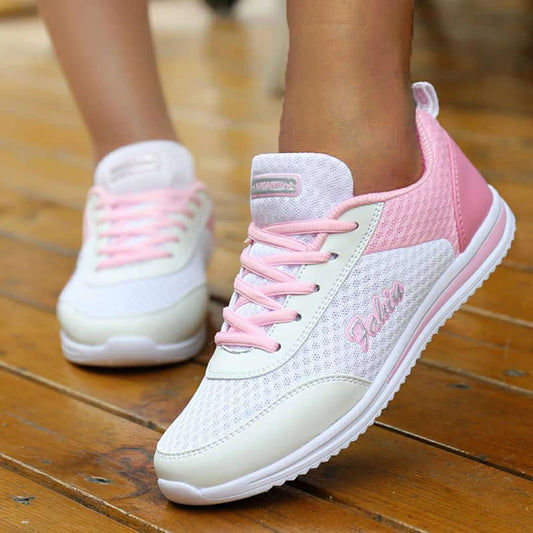 Fashion 2025 New Women's Sneaker Walking Shoes Woman Plus Size Casual Sneaker Woman Lace Up Sneakers For Women Tenis Feminino