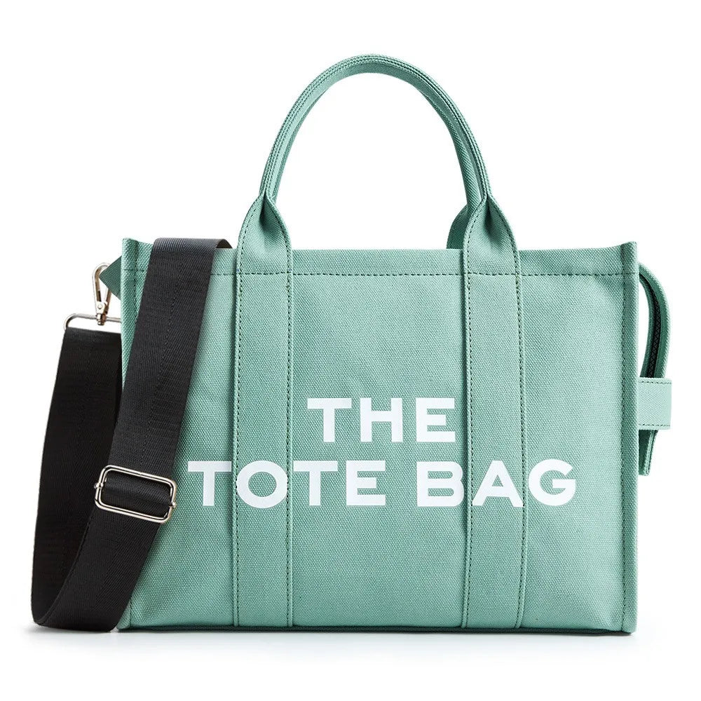 THE TOTE BAG Designer Fashion Handbag Shoulder Strap Crossbody Handbag Adjustable Large Capacity Canvas Women's Bag